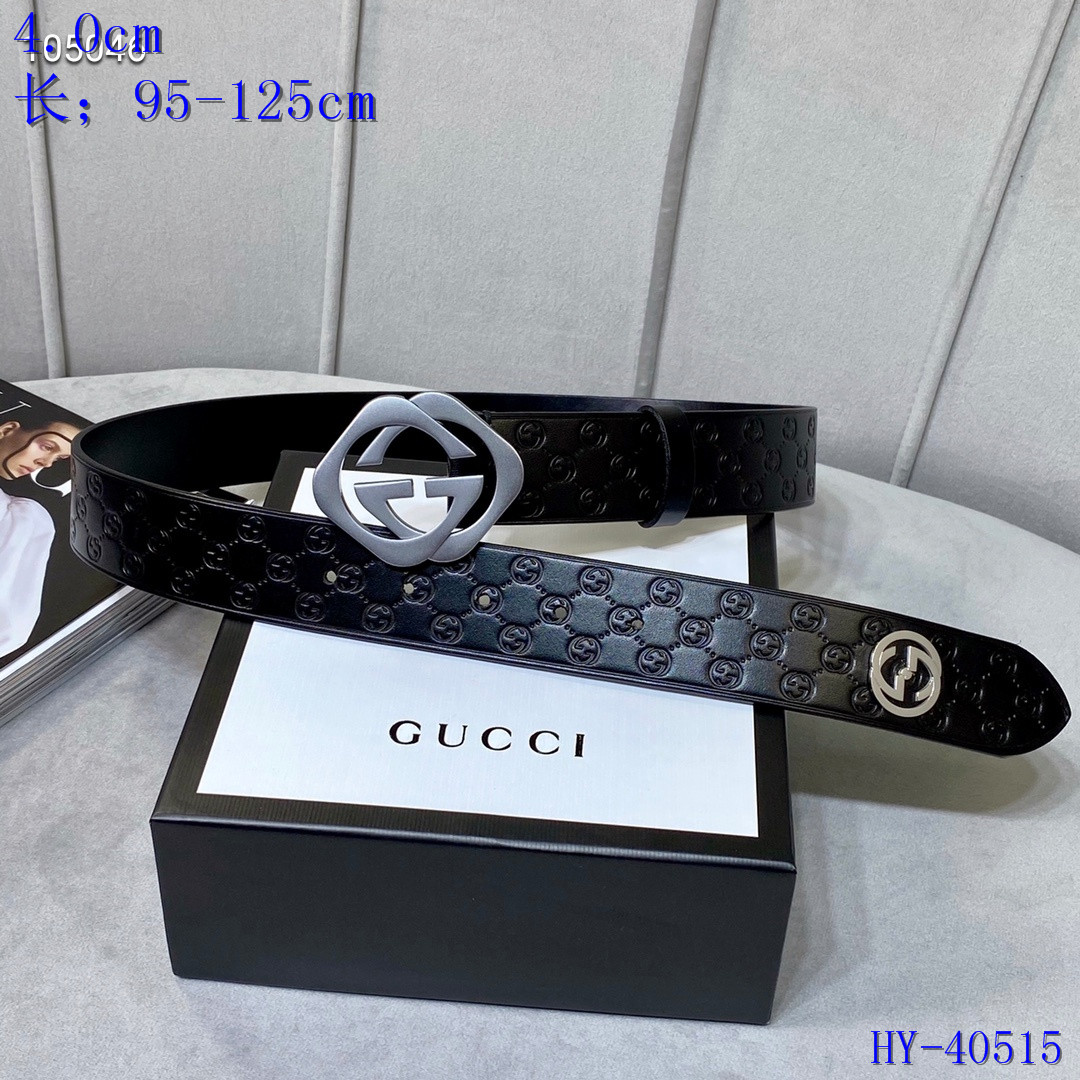 Gucci Belts 4.0CM Width 123